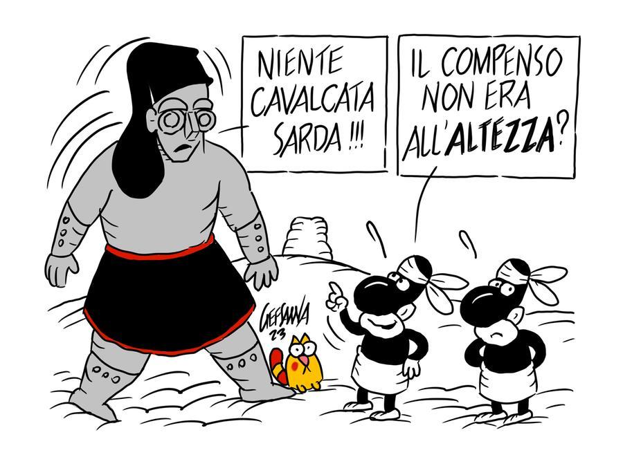 La vignetta di Gef: problemi per gli operatori turistici, non si trova personale