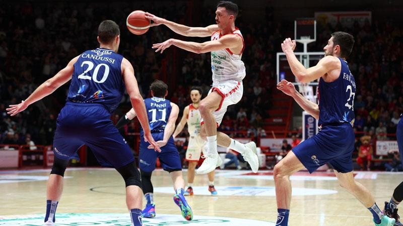 Pistoia fa scintille al PalaCarrara: Bologna ko nel supplementare