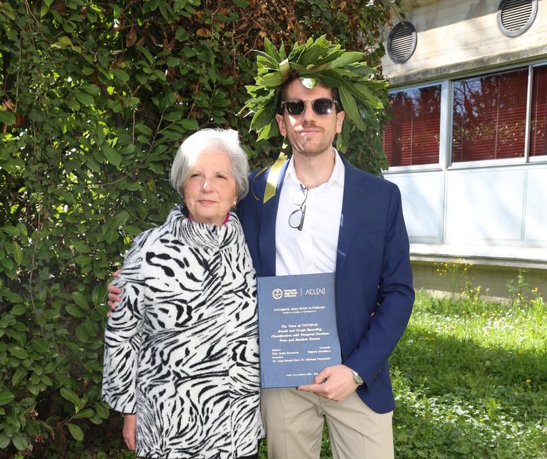 Ferrara, Federico brucia le tappe e si laurea un semestre prima