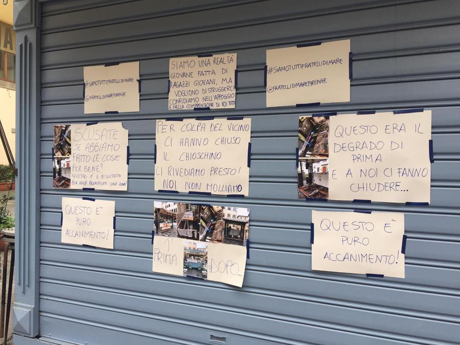 
	Il chiosco di Fratelli di Mare chiuso dal Comune su denuncia del comitato del rione


