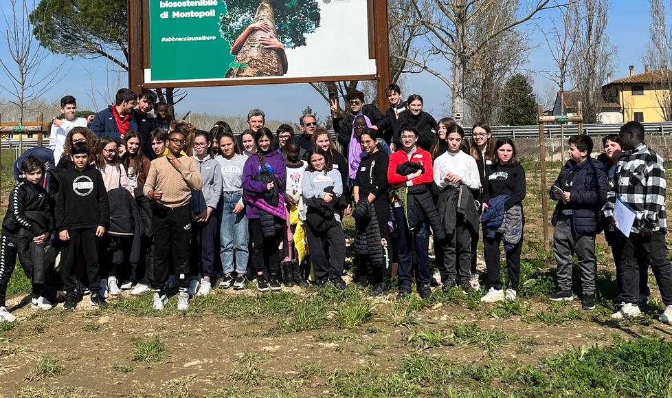 Montopoli, via alle lezioni all’aperto nel bosco biosostenibile