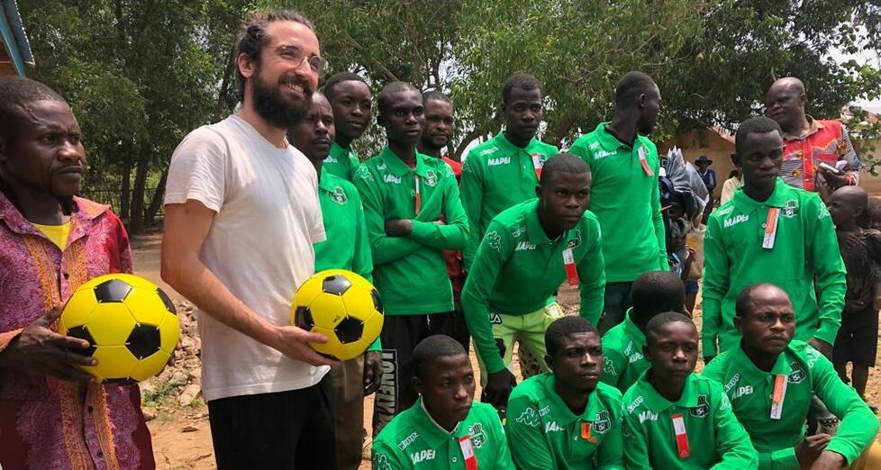 Palagano&nbsp; Sport e solidarietà, Daniele è in Congo per aiutare i giovani 