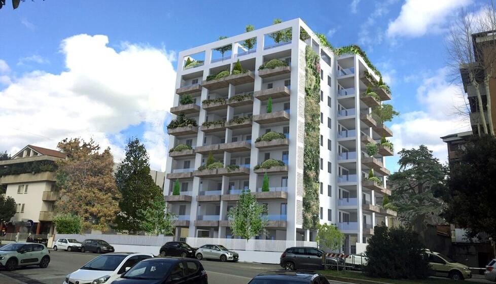 Ecco il bosco verticale pratese: sarà il palazzo più alto in città. Previsti trenta appartamenti