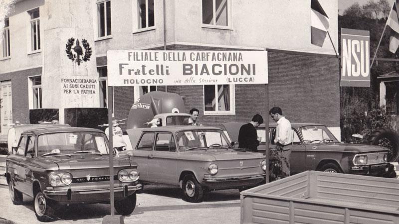 Sessant’anni di Fratelli Biagioni, festa grande per la concessionaria