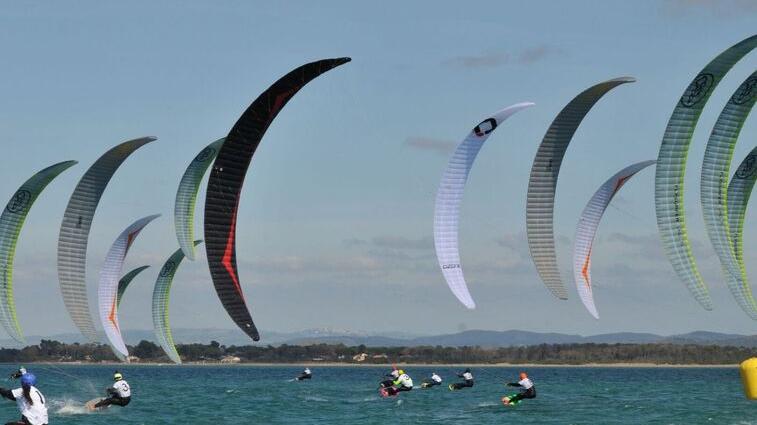 I giovani protagonisti con il mondo del foil tra stage e pasta party