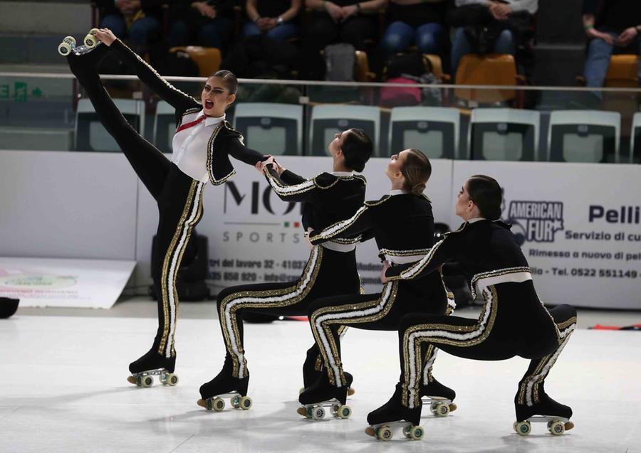 Sono partiti con il botto i campionati italiani di pattinaggio