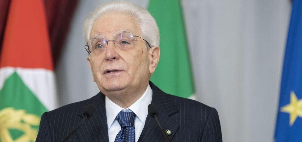 Il presidente Mattarella