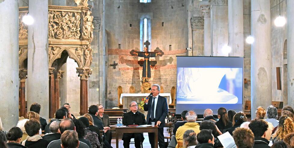 Un’iniziativa all’interno della chiesa di Sant’Andrea