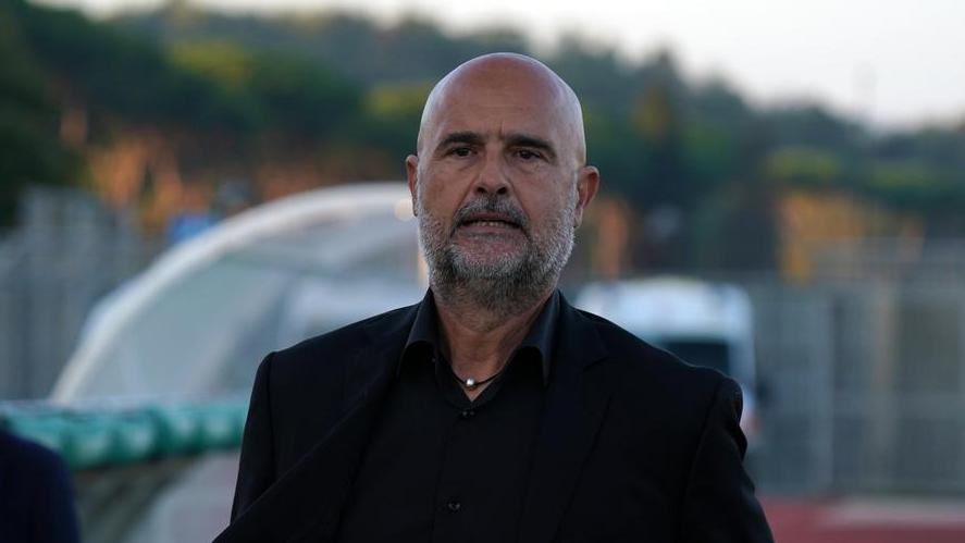 Massimiliano Canzi, tecnico del Pontedera (Foto di Franco Silvi)