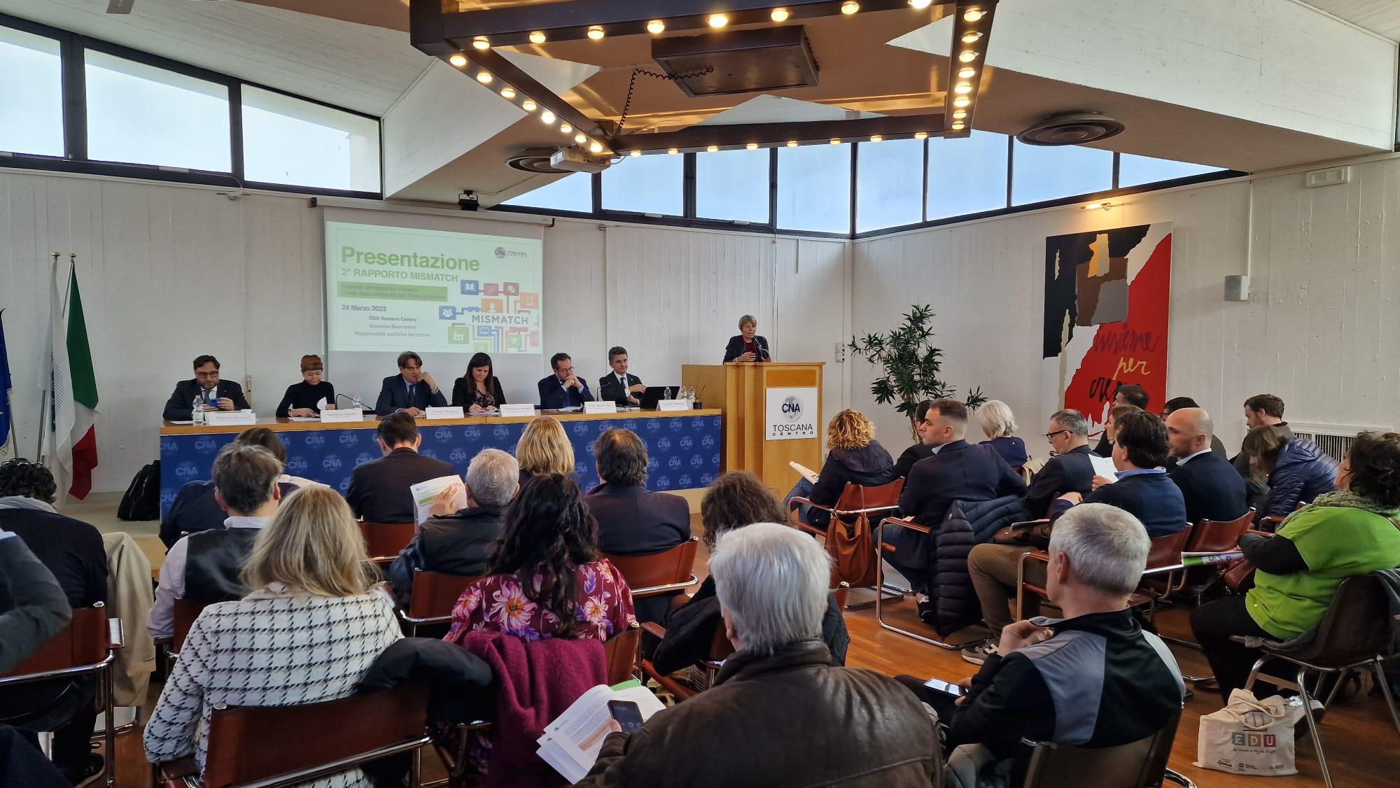 La presentazione del report della Cna che si è svolta a Pistoia