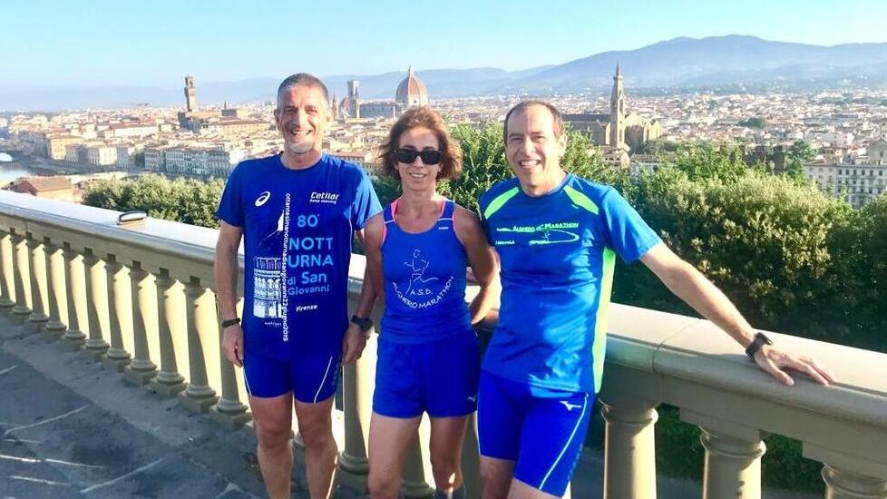 Da sinistra, Guido Rimini, Daniela Perinu e Raffaele Piras