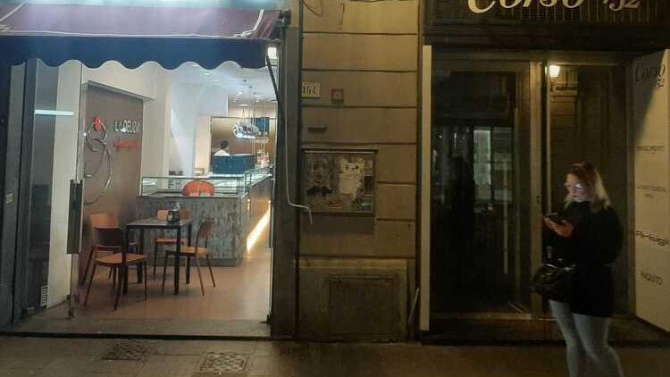 L’ingresso della pasticceria La Delizia in corso Italia