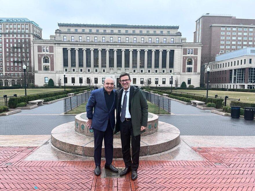 Commisso e Nardella alla Columbia