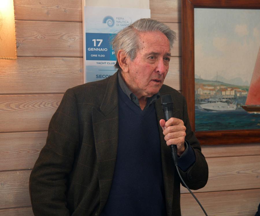 
	Luigi Don&agrave; delle Rose alla presentazione della seconda Fiera nautica della Sardegna<em> (foto Vanna Sanna)</em>

