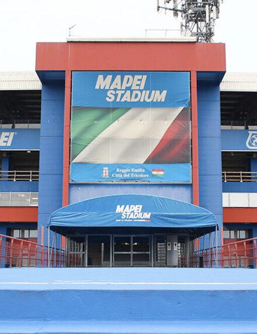 Reggio Emilia Mapei Stadium, il tricolore sarà rimosso dallo Stadio del Sassuolo