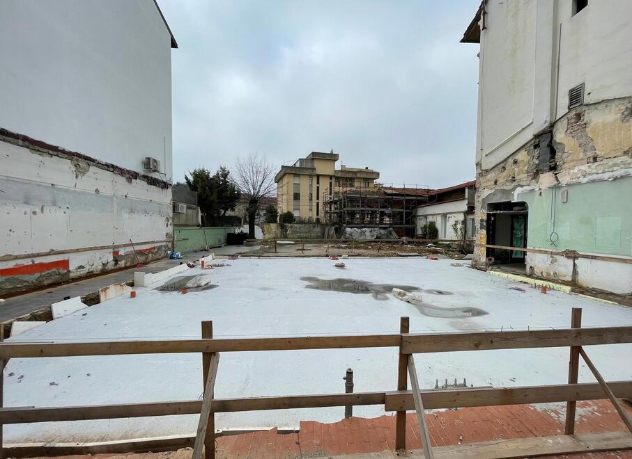 Ancora calcinacci all’ex Bolognese di Montecatini: a rilento il piano di recupero