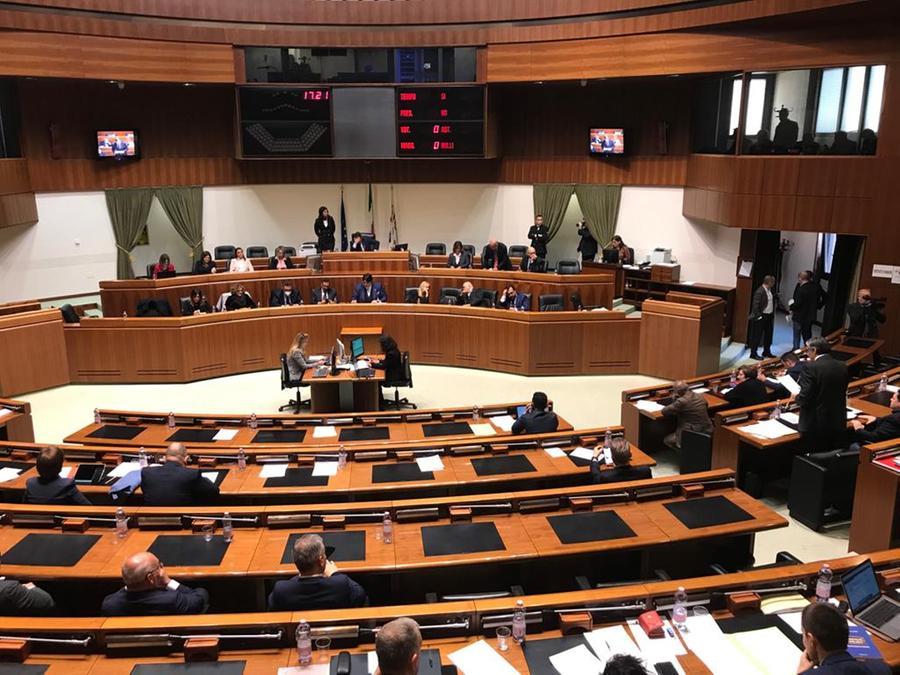 
	La seduta&nbsp;del consiglio regionale dove &egrave; stata presentata la mozione di sfiducia verso il presidente della giunta regionale Christian Solinas<em> (foto Mario Rosas)</em>

