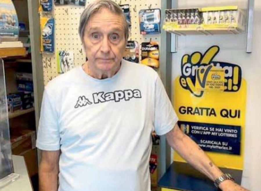 Il tabaccaio Mario Toncelli