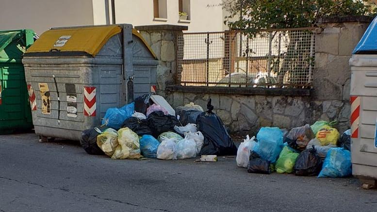 Modena Sparisce il cassonetto dell’indifferenziata e via Pelusia è invasa dai sacchetti di pattume