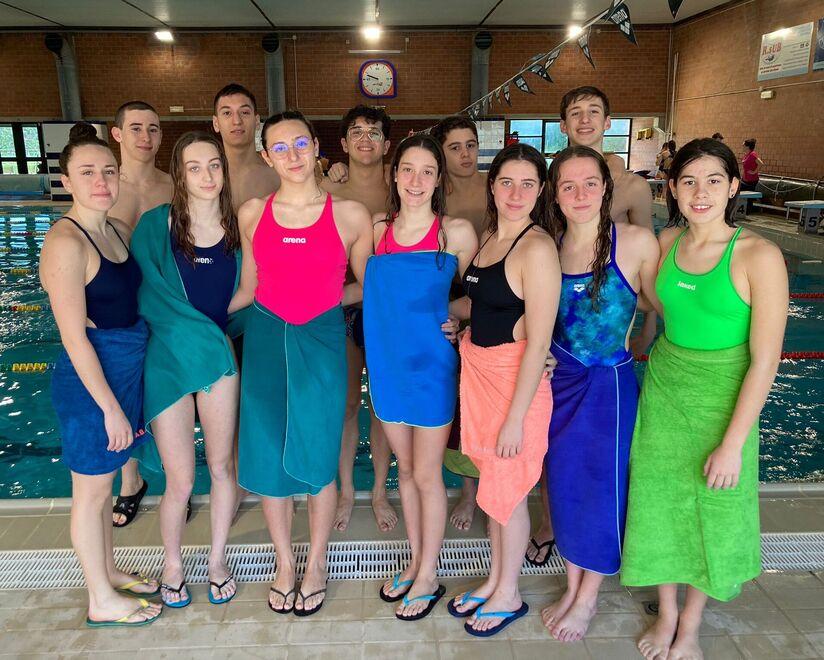 Nuoto Valdinievole, in 12 a Riccione