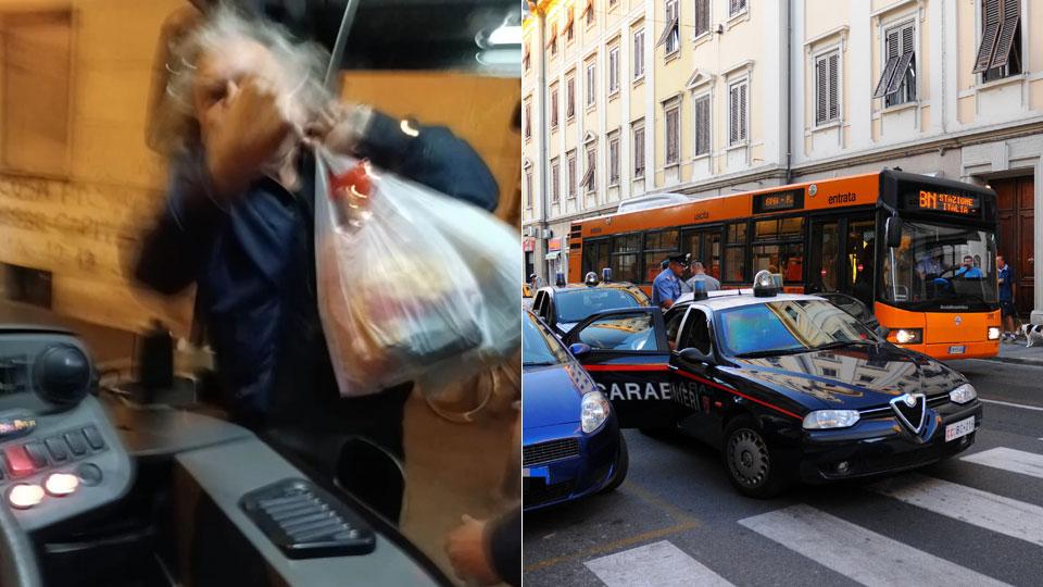 Livorno, entra nella cabina del bus e tenta di farlo schiantare. Il racconto dell’autista: «Si è sdraiato davanti a me tirando con forza lo sterzo»