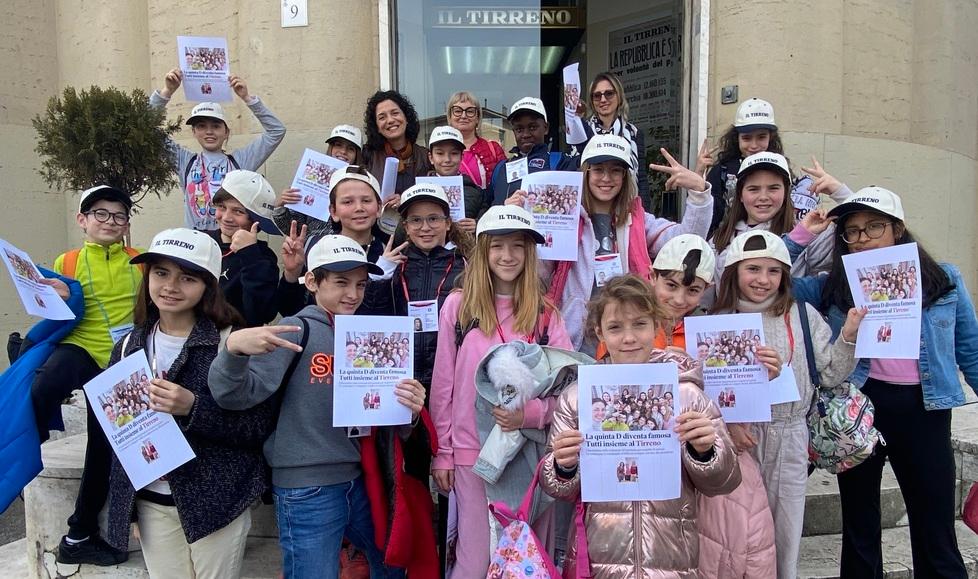 «La prima pagina? Facciamola così». La quinta delle Carducci al Tirreno