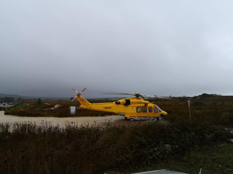 
	L'elicottero dell'Areus

