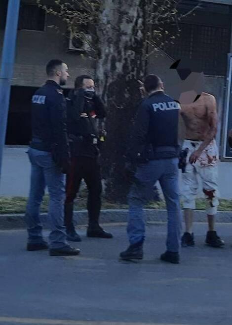 Sassuolo Sangue e bottigliate in stazione 