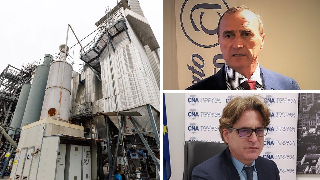Claudio Bettazzi, (Cna Toscana centro) e Luca Giusti (Confartigianato imprese Prato)