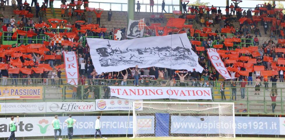 La curva nord (foto d'archivio)