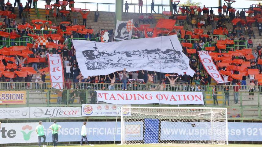 La curva nord (foto d'archivio)