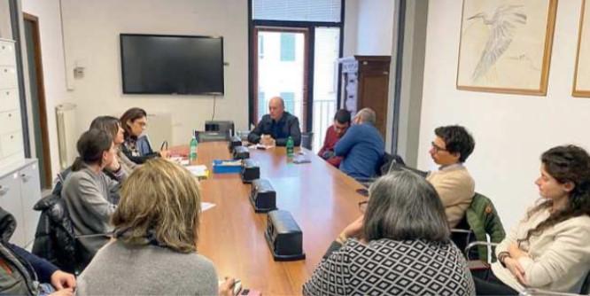 Un momento della commissione cultura