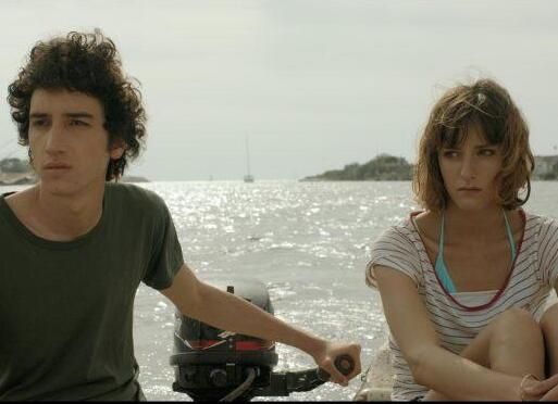 Matteo Creatini, nella foto ripresa dalla scena di un film