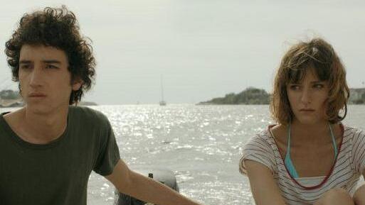 Matteo Creatini, nella foto ripresa dalla scena di un film