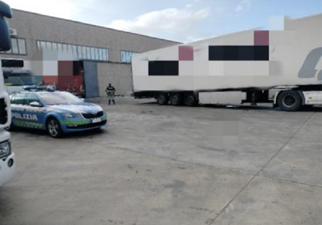 Chiusa un’azienda gallurese adibita allo stoccaggio e al trasporto di generi alimentari
