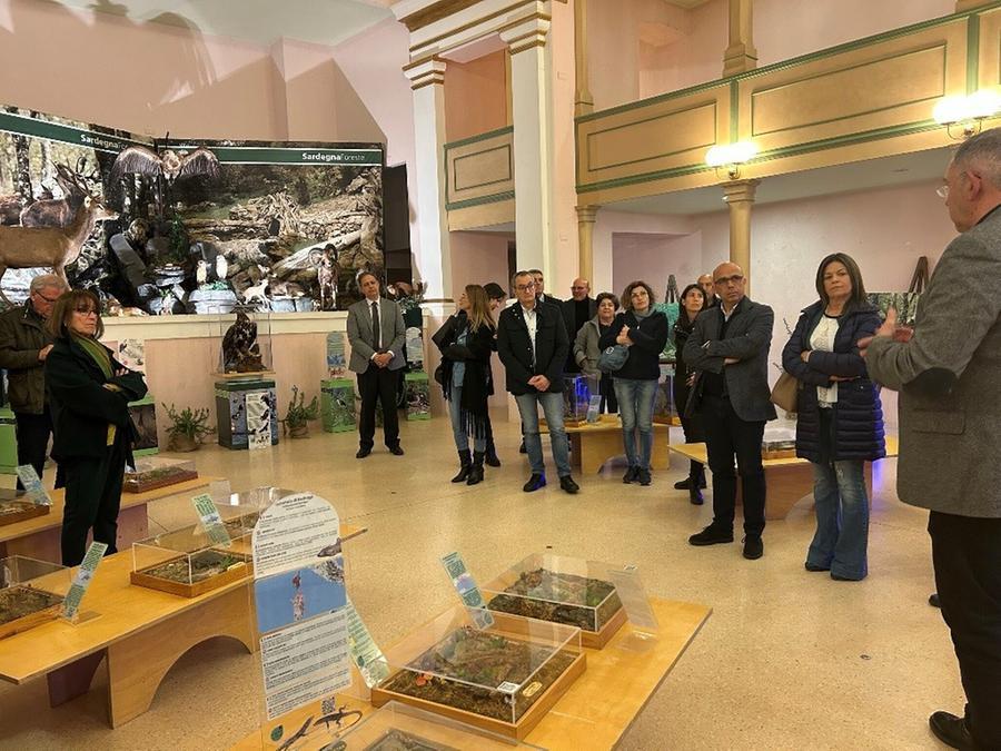 
	L'inaugurazione della mostra di Forestas al teatro San Martino

