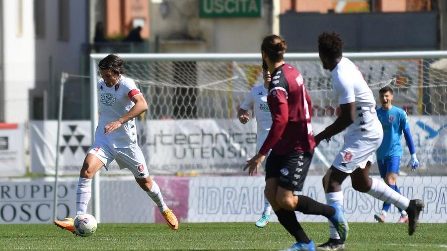 Capitan Riccardo Cretella in azione (foto di Noemy Lettieri per Us Grosseto)