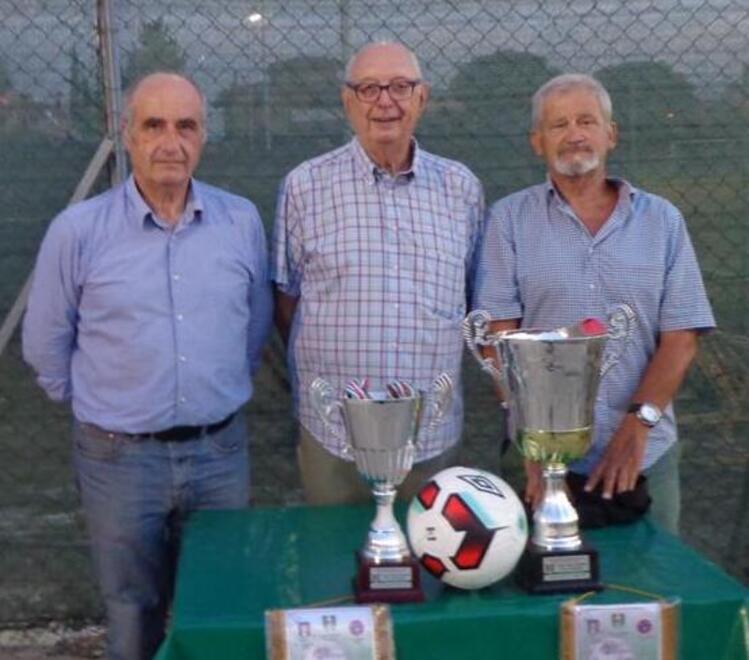 Nella foto da sinistra Maurizio Ceccotti, Gino Massei e, a destra, Gianfranco Baldini