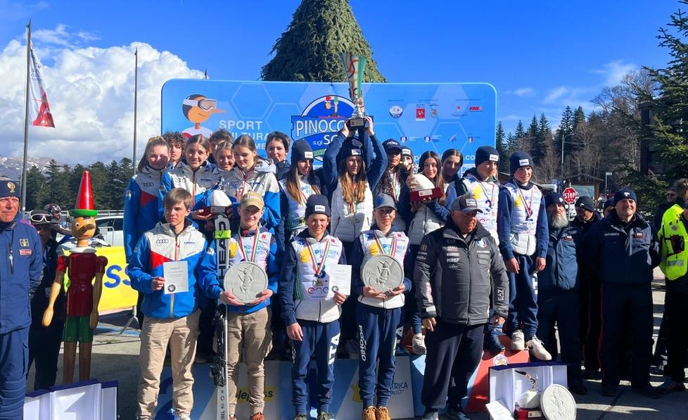 Un momento della premiazione