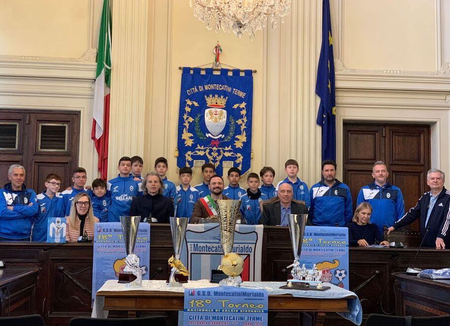 Il torneo Città di Montecatini è stato presentato nel municipio di viale Verdi