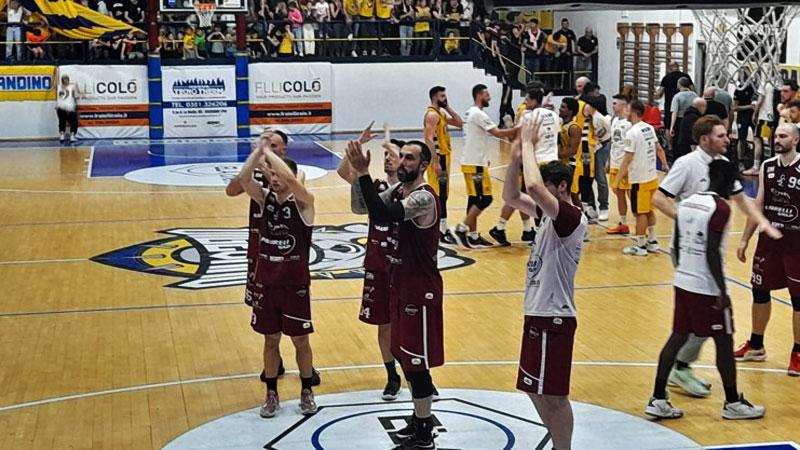 Libertas ko nell’inferno di Vigevano: gli amaranto si fermano dopo otto vittorie consecutive