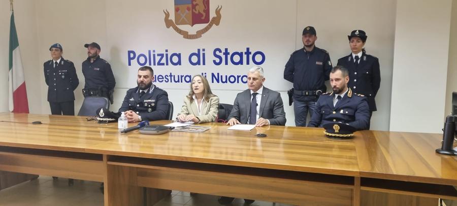 
	La conferenza stampa in Questura <em>(foto Massimo Locci)</em>

