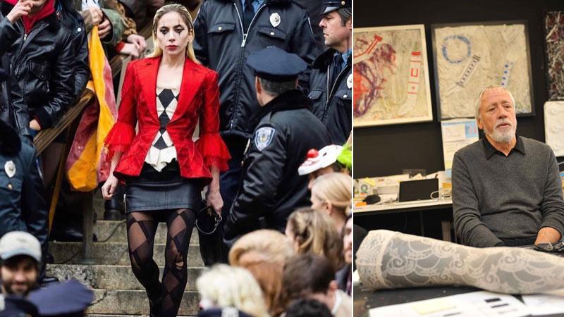 La star Lady Gaga porta le calze di Emilio Cavallini sul set di “Joker”