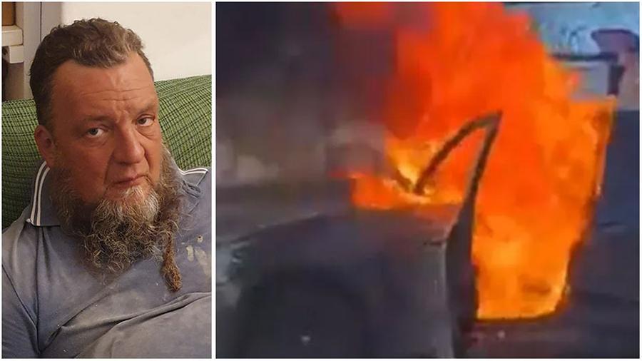 Pittore toscano morto nell’auto in fiamme: caccia a chi ha fatto il video senza far scattare i soccorsi