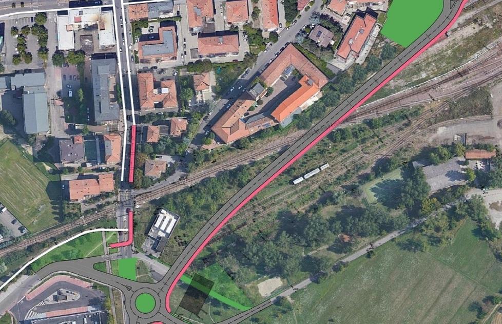 Modena “Prove generali” per il sottopasso Con nuova strada e due rotatorie 