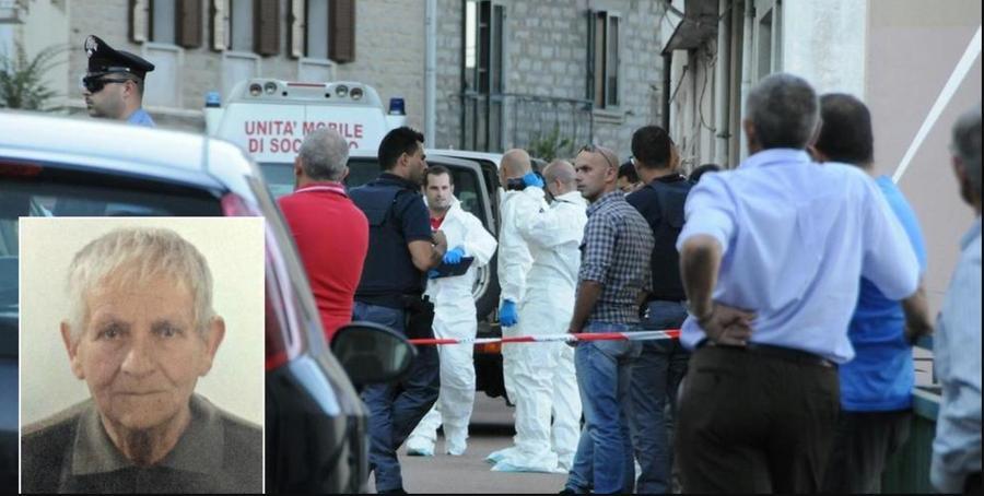 
	Un'immagine scattata nel 2016 davanti alla casa del duplice omicidio di Arzana e, nel riquadro, Giuseppe Doa

