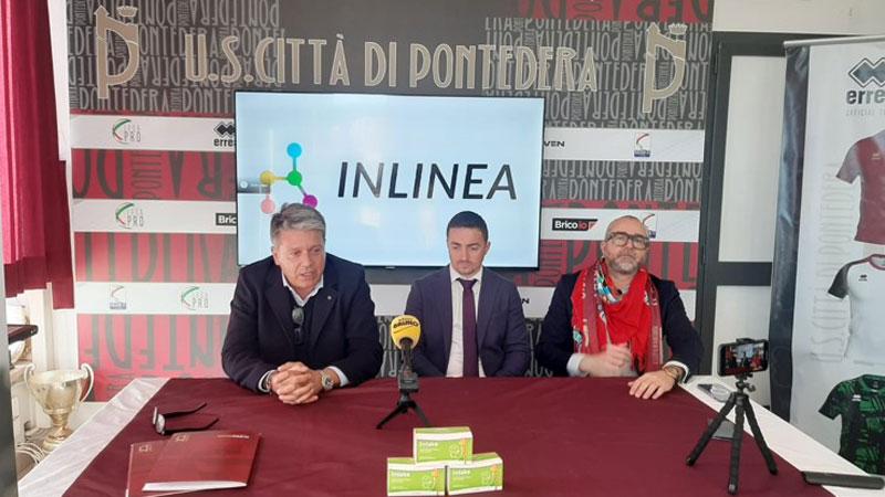 La conferenza stampa nella sala stampa dell'Ettore Mannucci nella mattina di martedì 4 aprile 