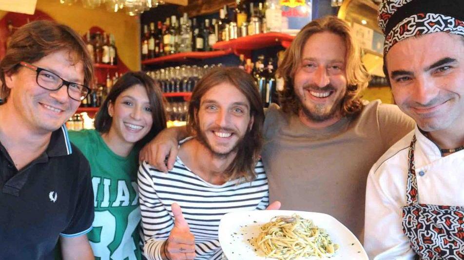 Da Gargantuà le linguine con le acciughe del Cantabrico