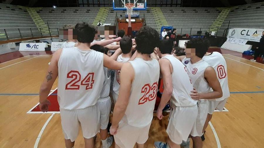 Giocatori delle giovanili del Don Bosco al PalaMacchia