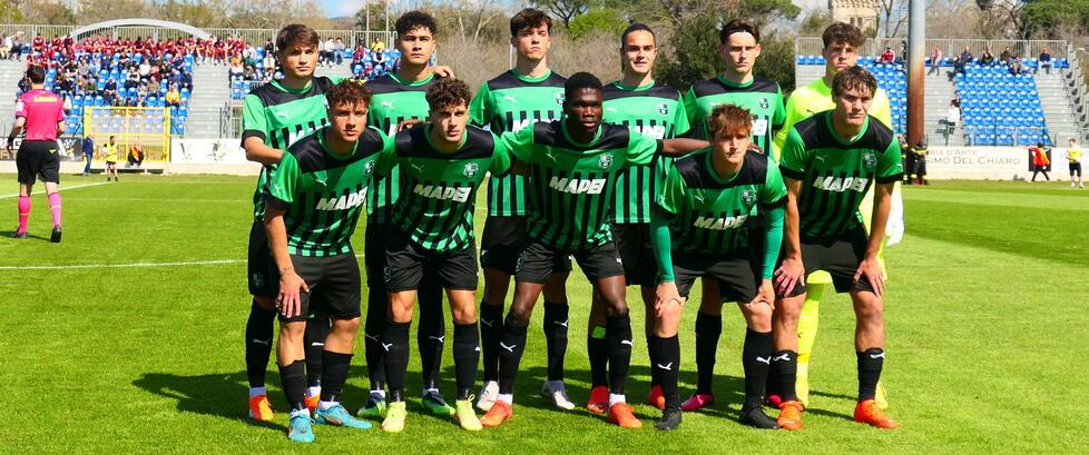 La formazione del Sassuolo che ha vinto il Torneo di Viareggio battendo in finale il Torino